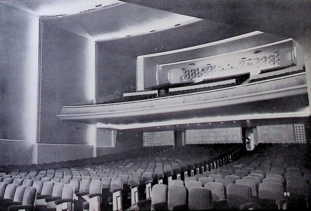 Eric W. Hounsom, A.G. Facey, Associate, Theater Architect (1949)