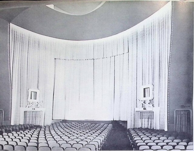 Eric W. Hounsom, A.G. Facey, Associate, Theater Architect (1949)