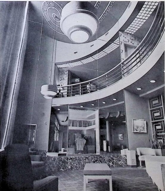 Eric W. Hounsom, A.G. Facey, Associate, Theater Architect (1949)