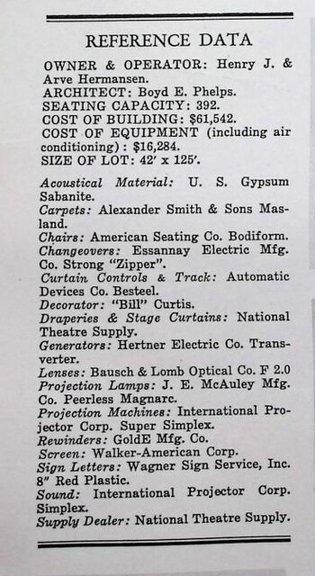 Boyd E. Phelps, Theater Architect (1949)