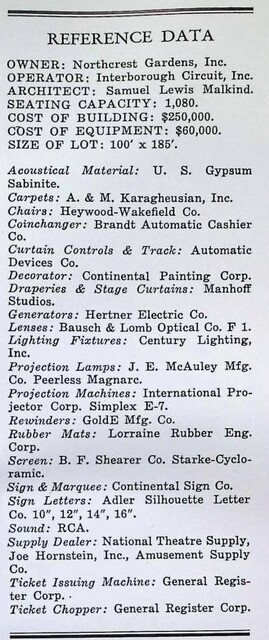 Samuel Lewis Malkind, Theater Architect (1949)