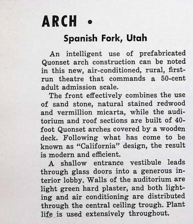 Fred L. Markham, W. Rowe Smith, Associate, Theater Architect (1949)