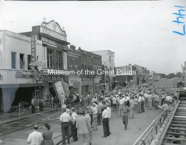 1956 post fire photo credit Museum of the Great Plains.