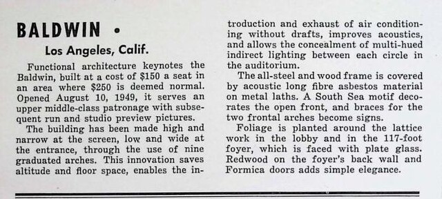 Lewis Eugene Wilson, Theater Architect (1949)