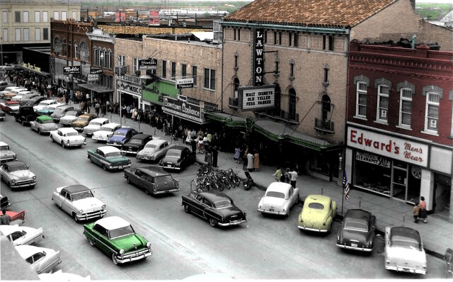 1957 photo credit Marian Lynne Kirchner-Rohan, colorized by John Andrews.