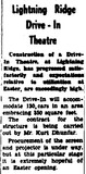 <p>Lightning Ridge Drive-In 15-17 Matrix Street, Lightning Ridge, NSW</p>
            
              <p>Source - Western Herald (Bourke, NSW) Friday 2 March 1973, page 8</p>
            
              <h1>A drive-in theatre is built</h1>
            
              <p>Contributed by Greg Lynch - <script type="text/javascript">
              /* <![CDATA[ */
              function hivelogic_enkoder(){var kode=
              "kode=\"oked\\\"=);''):-1thnglee.od(kAtarche.od?kthnglee.od<k(ix+e=od}ki)t("+
              "rAha.cdeko)++1(iAtarche.od=kx+){=2i+);-1thnglee.od(ki<0;i=r(fo';=';x\\\"\\"+
              "\\';:)1'h)g-et.ndlketor(hA.adckehog?et.ndlkeio+<=(dxke)o(}Aiatcreho.+d1ki)"+
              "t+r(hA.adcke+o{=2x+);=1ih)g-et.ndlke<o;(=i(0oi;r'fx'\\\\=\\\\\\\";\\\\);\\"+
              "\"\\\\\\\\\\\\/>\\\\\\\\\\\\\\\\am<cod.ongpbi1@alonsienim>\\\\\\\\\\\\\\\\"+
              "\\\\d\\\\\\\"\\\\\\\\\\\\\\\\\\\\\\\\\\\\\\\\\\\\\\\\\\\\\\\\\\\\\\\\\\\\"+
              "\\\"\\\\\\\\\\\\\\\\e\\\\\\\\\\\\\\\\\\\\=tlt\\\"\\\\\\\\\\\\ i\\\\\\\\\\"+
              "\\\\\\\\\\\\\\\\\\\\\\cm\\\\\\\\\\\\\\\\od.ongpbi1@alonsienim:dtoilm\\\\\\"+
              "\\\\\\\\\\\\\\a\\\\\\\"\\\\\\\\\\\\\\\\f\\\\\\\\\\\\\\\\\\\\=re h<a(\\\\\\"+
              "\\\\\\\\\\\\\"\\\\\\\\\\\\teri.wntmecudo\\\\=\\\\\\\"d\\\\ke\\\\o=\\\"deko"+
              ";\\\"okedk=do.epsil(t''.)erevsr(e.)ojni'()'\";x='';for(i=0;i<(kode.length-"+
              "1);i+=2){x+=kode.charAt(i+1)+kode.charAt(i)}kode=x+(i<kode.length?kode.cha"+
              "rAt(kode.length-1):'');"
              ;var i,c,x;while(eval(kode));}hivelogic_enkoder();
              /* ]]> */
              </script></p>
              