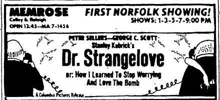 Memrose Theater, 1964