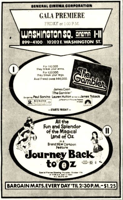 General Cinema Washington Square Cinema I & II