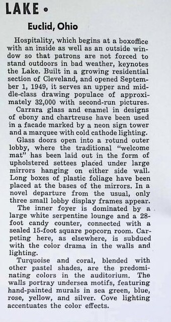 Matzinger & Grosel, Theater Architect (1949)