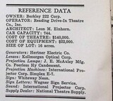 Leon M. Einhorn, Theater Architect (1949)