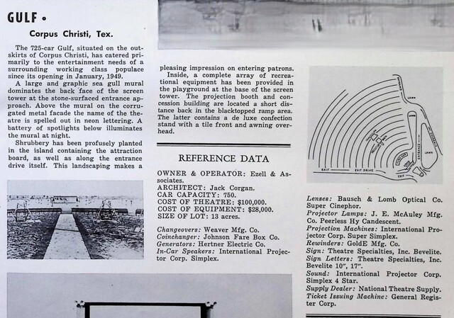 Jack Corgan, Theater Architect (1949)