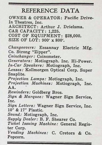 Arthur J. Drielama, Theater Architect (1949)