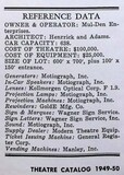 Henrrick and Adams, Theater Architect (1949)