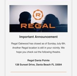 ["Regal Oakwood 18"]