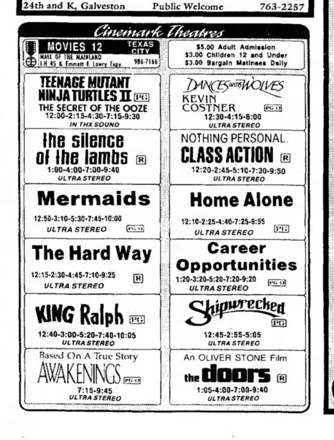 Texas City Lux Cine 12