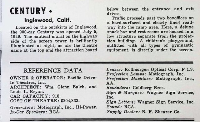 Wm. Glenn Balch and Louis L. Bryan, Theater Architect (1949)