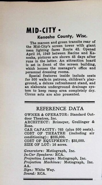Brimeyer, Grellinger & Rose, Theater Architect (1949)