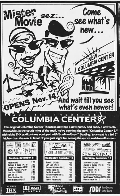 Regal Columbia Center 8