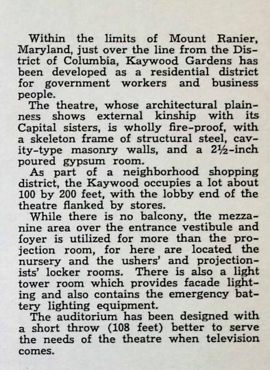 Frank G. Ackerman, Theater Architect (1945)