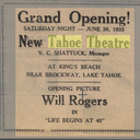 Tahoe Theatre