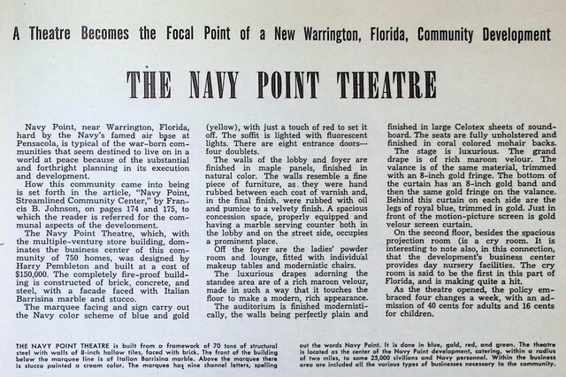 Harry Pembleton, Theatre Architect (1946)