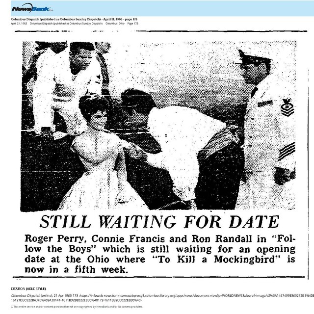 Janis Paige, RIP (1922 - 2024)/ Connie Francis, RIP (1937-2025)