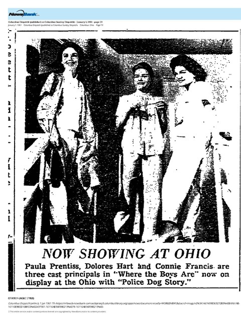 Yvette Mimieux, RIP (1942 - 2022)/ Connie Francis, RIP (1937-2025)