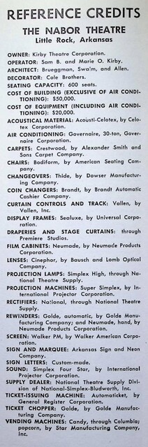 Brueggman, Swaim, and Allen, Theater Architect (1946)