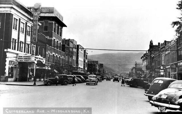 1946 photo credit Cline Photo courtesy Chuck Owens Middlesboro History webpage. 