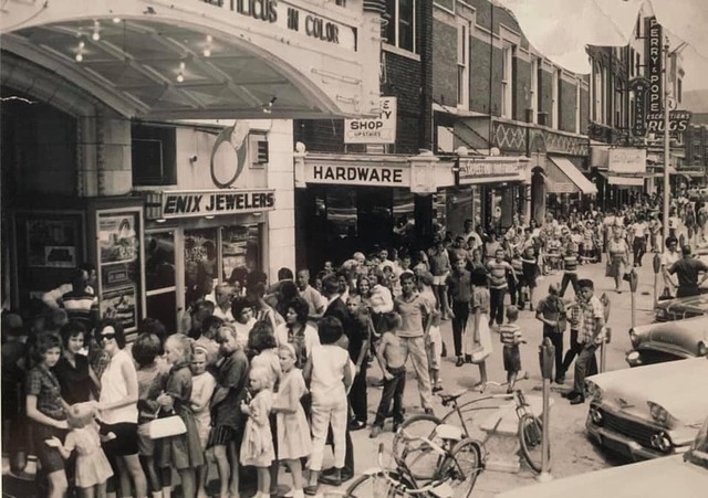 Circa 1960 photo credit Chuck Owens Middlesboro History webpage.