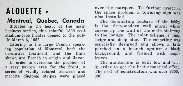 Greenspoon, Freedlander & Dunne, Theater Architect (1952)