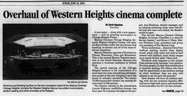 Marcus Chicago Heights Cinema