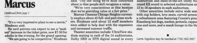 Marcus Chicago Heights Cinema