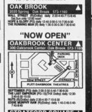 <p>The Cineplex display ad shows the Oakbrook Triplex as a separate theatre</p>
              
