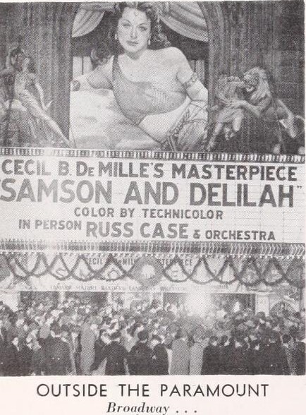 The Line for "Samson and Delilah" (1950)
