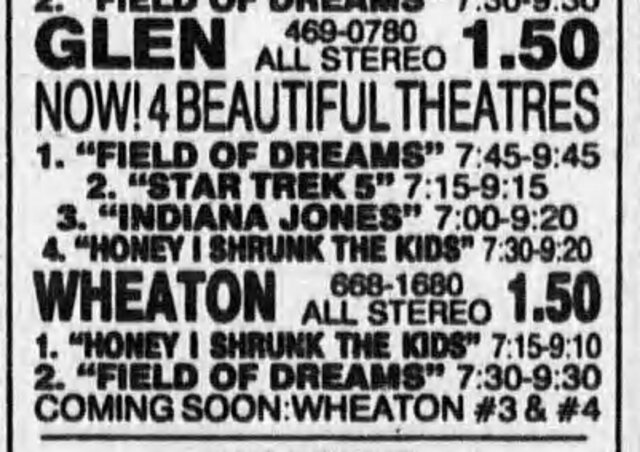 October 6, 1989 grand opening ad