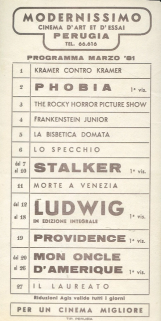 Cinema PostModernissimo