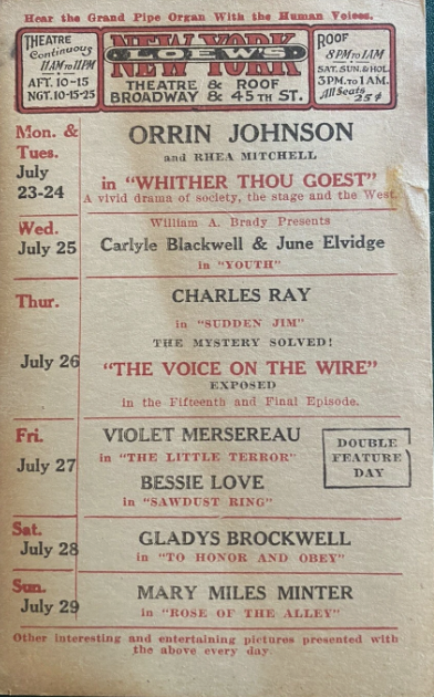 Loew's New York Theatre and Roof