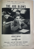 <p>From the program booklet of “The 400 Blows” which opened here in late 1959.</p>
              