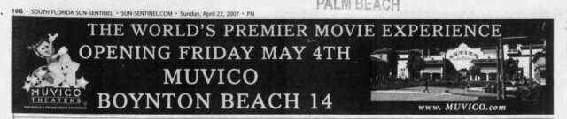 Cinemark Boynton Beach 14 and XD