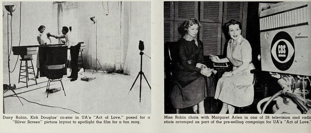 Promotion for "Act of Love" (1954)