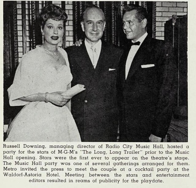 Promotion for "The Long, Long Trailer" (1954)