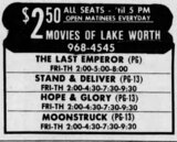 ["Movies of Lake Worth"]