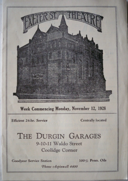 Exeter Street Theatre