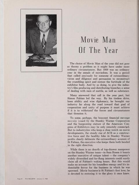 Theater Showman and More (1960)