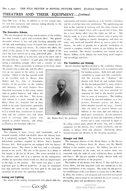 Harry Finn, Theater Architect (1922) - Page 2