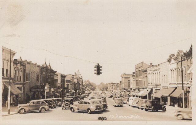 Circa 1940 post card courtesy Walter Jung.