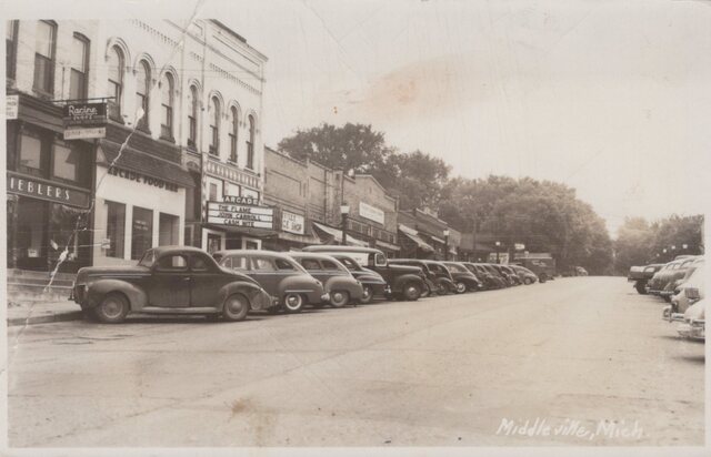 Crisper version of 1947 post card courtesy Walter Jung.