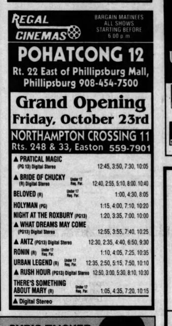 Regal Pohatcong Cinema 12