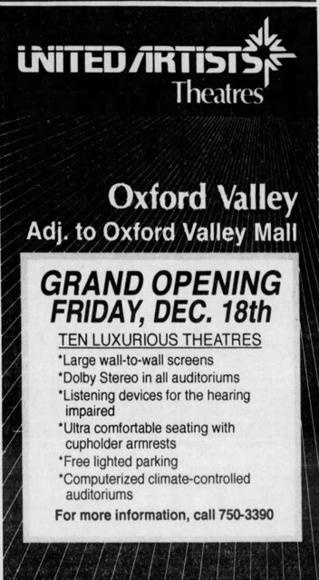 Regal UA Oxford Valley